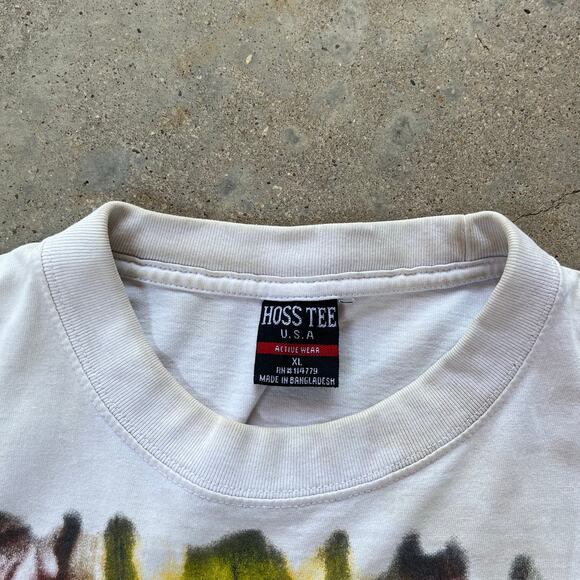 Y2K Bob Marley Big Face T-Shirt XL - Picture 5 of 7